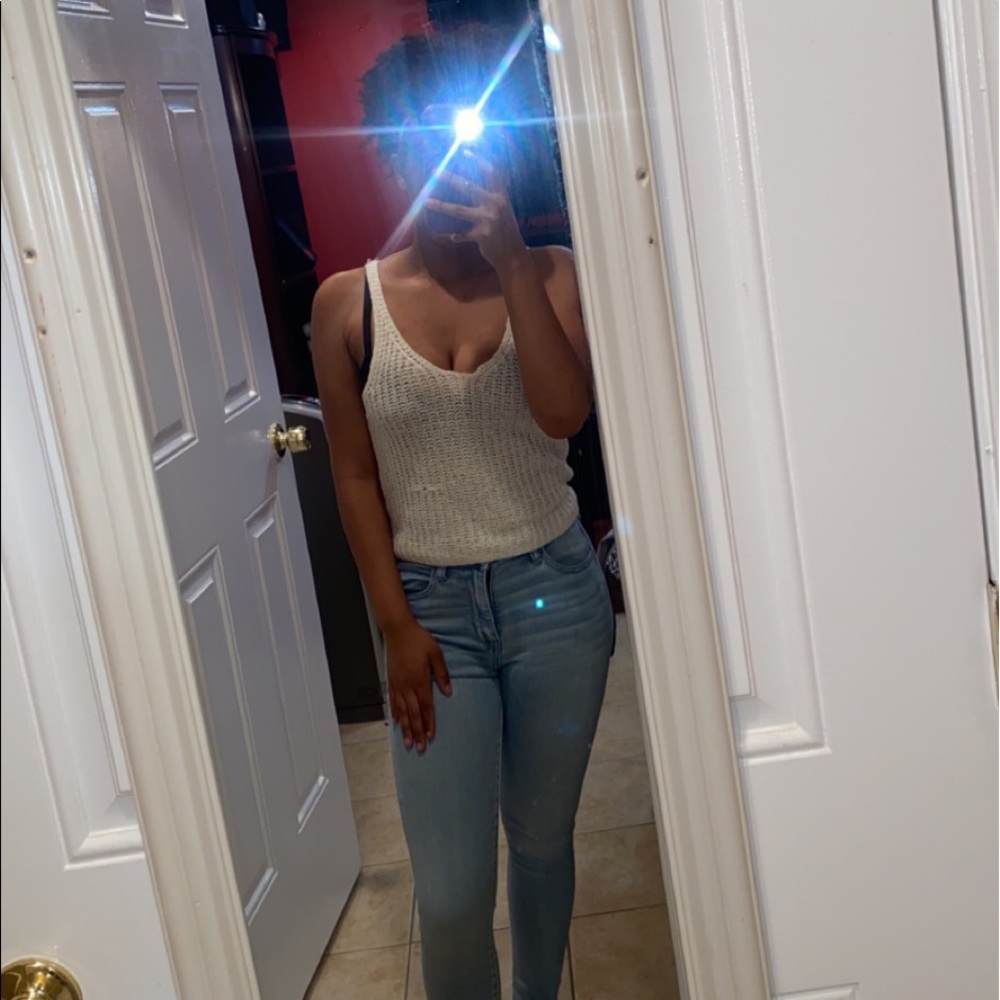 Basic Cable Knit Tank Top - Picture 5 of 5